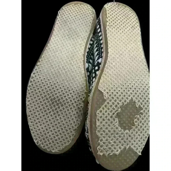 TOM’s Espadrilles Black & White Women’s Size 7 - Picture 4 of 4